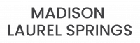 Text reading "MADISON LAUREL SPRINGS" in bold, uppercase letters on a light gray background.